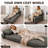 Bean Bag Chair Set with Ottoman,Shell Design Lazy Floor Sofa for Bedroom, Dorm, or Living Room-478838287