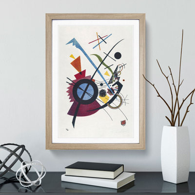 Violet by Wassily Kandinsky - Framed Print