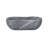 Carrara Gray Natural Marble Bathroom Vessel Sink-123626408