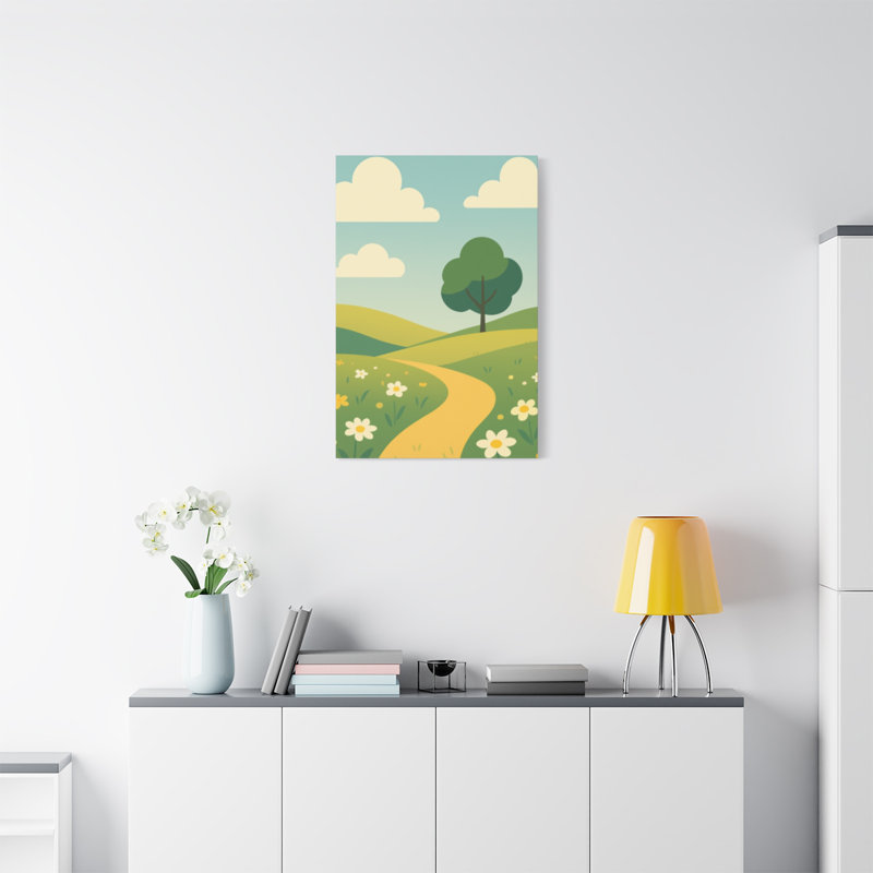 Apel Single Picture Frame Print on Canvas, 91.44 cm H x 60.96 cm W