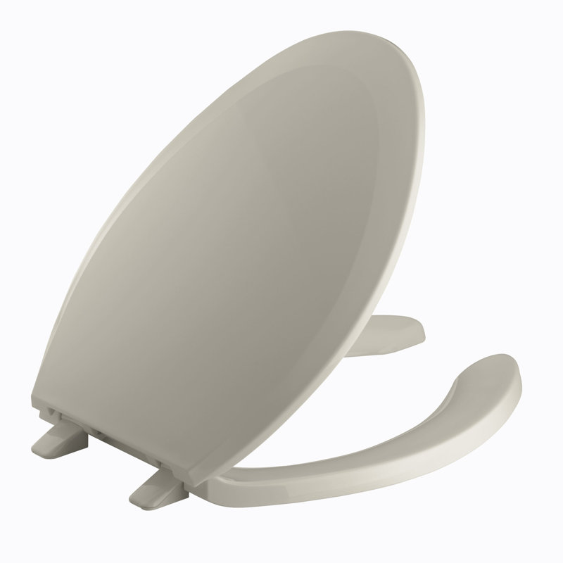 Kohler Lustra Elongated Toilet Seat, Sandbar