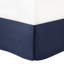 Literie 12 pièces bleu marine, draps 100% coton relaxants, motif cachemire élégant, 2 taies décoratives, coussins décoratifs, jupe de lit, design charmant, assorti