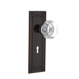 Mission Plate with Decorative Keyhole and Waldorf Door Knob