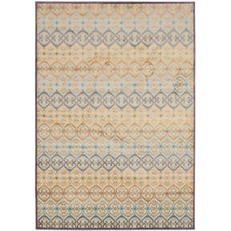 Tapis géométrique Elana Performance, 8 pi x 11 pi 2 po