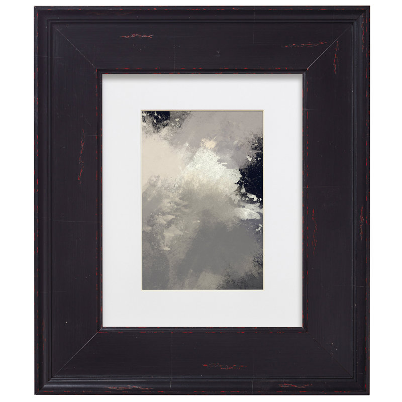 Cadre pour photo simple Lakitta, Noir, 24 po x 32 po emmêlé à 20 po x 28 po