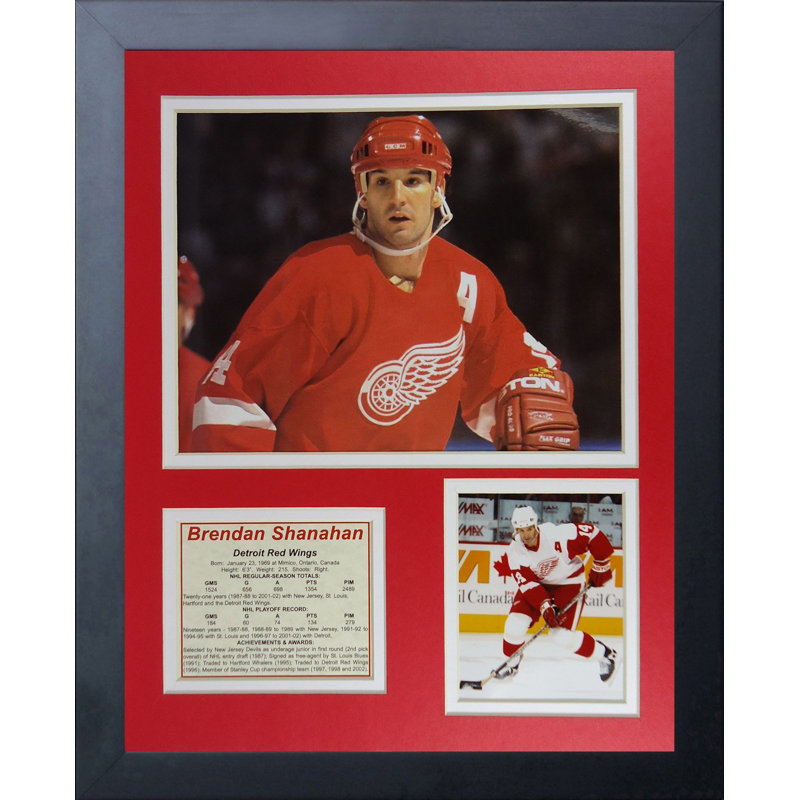 Souvenirs encadrée brendan shanahan
