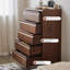 Armoire d'appoint en noyer massif