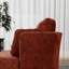 Fauteuil demi-tonneau pivotant moderne surdimensionné avec repose-pieds avec rangement-580976678