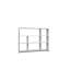 Komar 119.6cm H x 152.2cm W Standard Bookcase-418550231