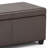 Avalon 54"W Upholstered Vegan Leather Contemporary Rectangular Lift-Top Storage Ottoman Bench with Hidden Storage-285653873