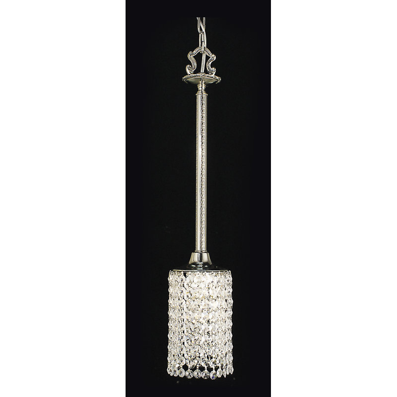 Luminaire suspendu à cylindre simple 1 lumières Mauldin