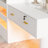 Front Desk Reception Counter With Led Lighting, 3-tier Glass Display & Lockable Drawer - Modern Checkout Console For Beauty Salon, Retail Store, Corporate Lobby & Office