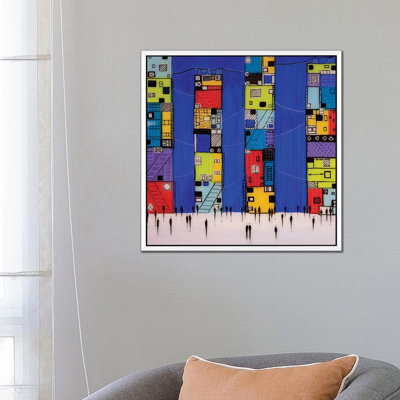 City III by Ekaterina Ermilkina - Painting on Canvas