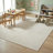 Michella Performance Transitional Modern Geometric Greek Key Ivory Indoor/Outdoor Rug-943766782