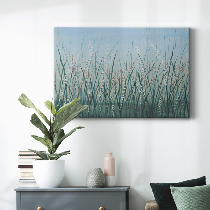 Toile tendue Tall Grass II, H 12 po x l 18 po