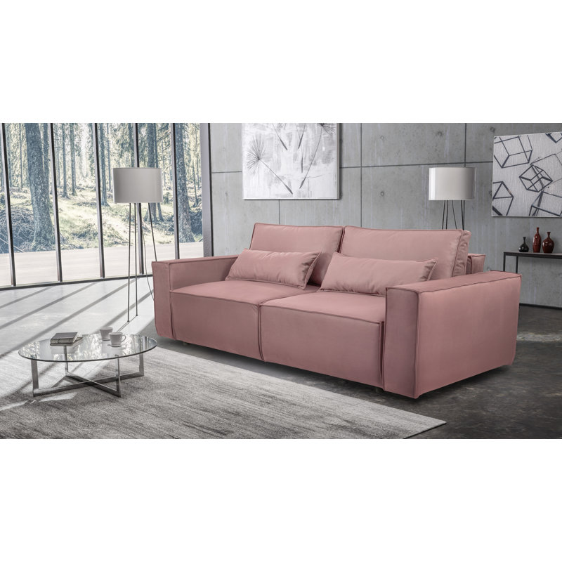 Roselee 3 Seater Sofa, Pink