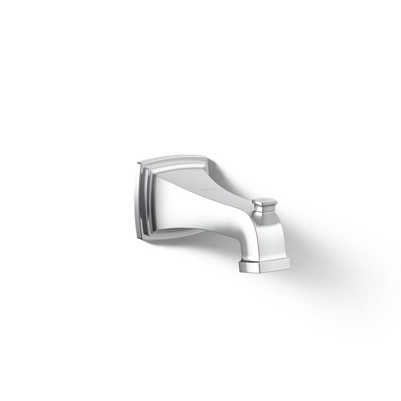 Riff Wall-Mount Diverter Bath Spout, White
