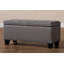 Repose-pieds rangement touffeté Kanyi-284639987