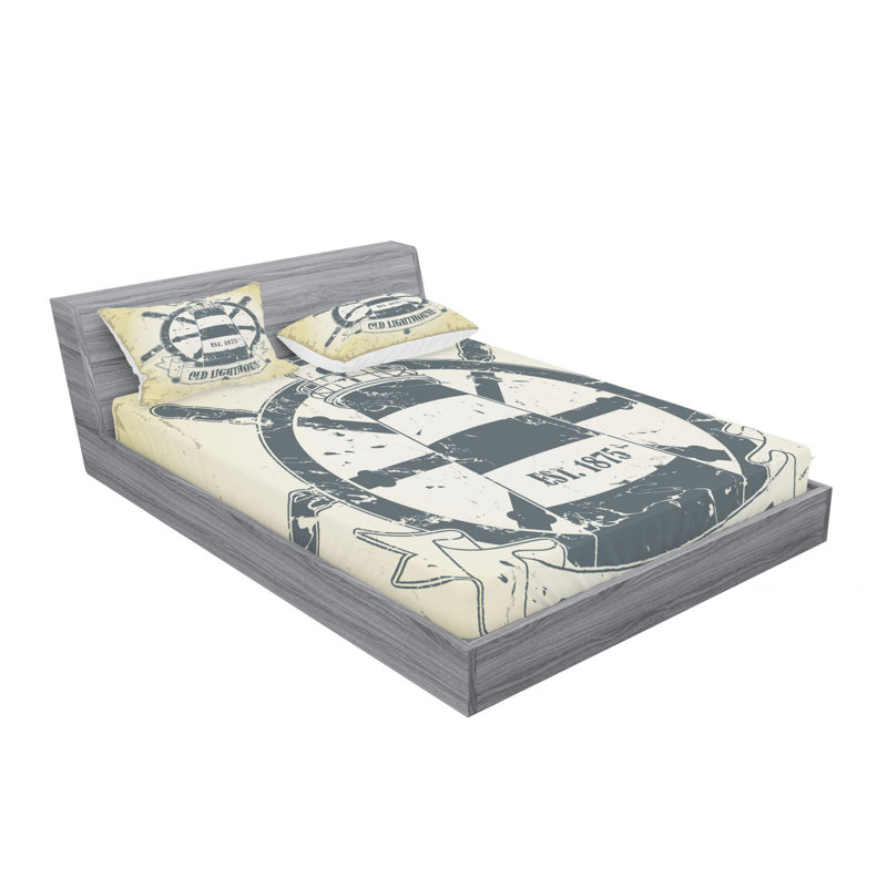 Microfiber Sheet Set, Queen Sheet Set with Fitted Sheet