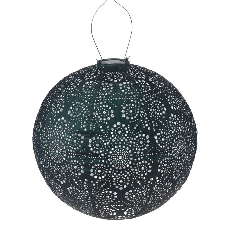 17.4'' Battery Powered Integrated LED Globe Lantern