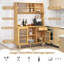 Ianthe 120cm Sideboard with Bar Hutch