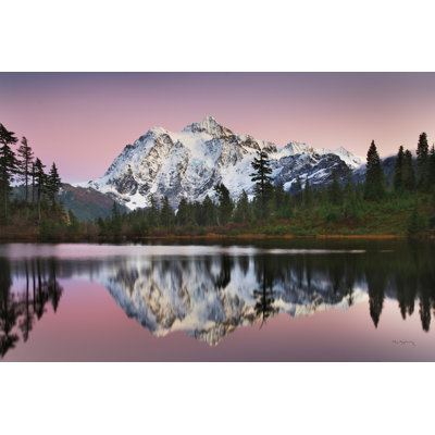 Mount Shukan Reflection II by Alan Majchrowicz - Wrapped Canvas Art Prints