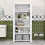 Armoire de rangement pour salle de bain avec tablettes-118043275