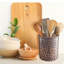 Hand Hammered Metal Kitchen Utensil Holder-59462355
