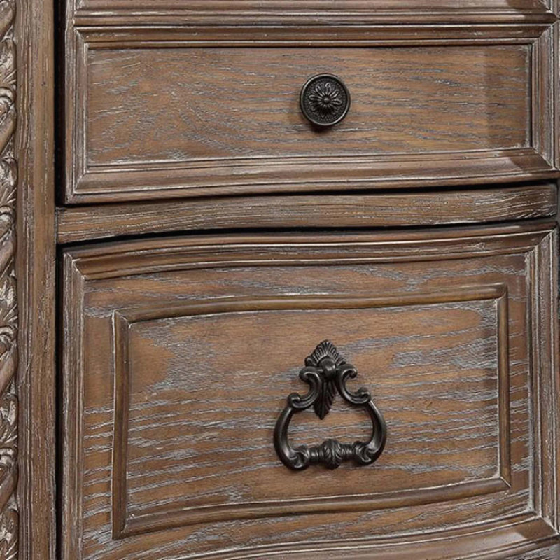 Table de chevet 3 tiroirs Elkanah