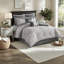 Luxurious Silver & Polyester Bedding Sets, Classic Jacquard Design For Home