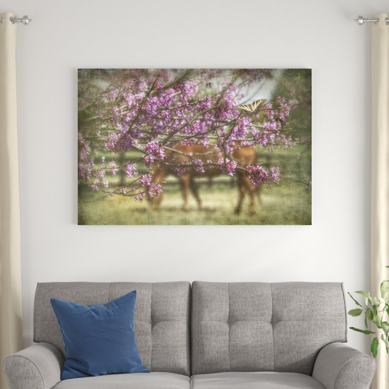 " Spring Has Sprung " by PHBurchett Painting Print, 32" H x 48" W x 1.25" D