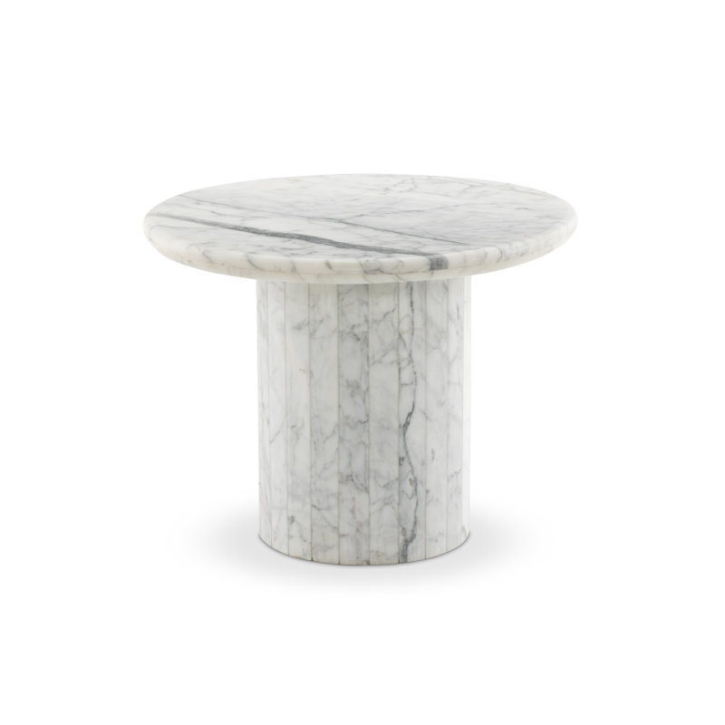 Marble Top End Table