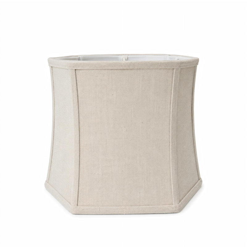 24.1 cm H Bell Lamp Shade, Beige