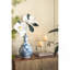Porte-bougie colonne 7 x 4 x 7,5 po avec abat-jour ouragan en verre transparent