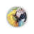 Blue Yellow Themed Parrot Patterned Creative Modern Decorative Carpet-255301724