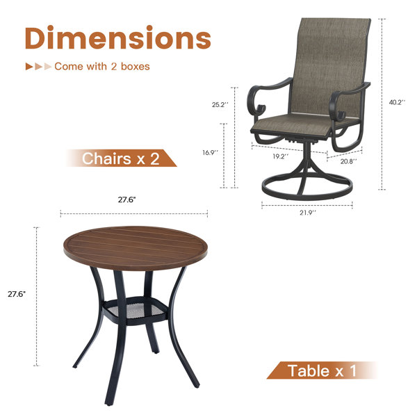Dimensions du produit
