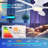 46" 5 Blade Modern Ceiling Fans With Lights And Remote/app Control-74344039