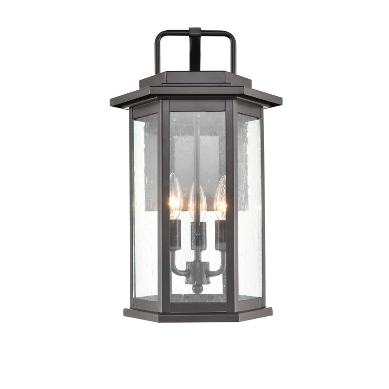 Bickerstaff Steel Wall Light, Bronze