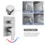 Robinet de douche avec valve brute-61591518