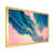 Impression dorée sur toile encadrée