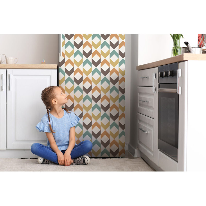 Abstract Door Decal