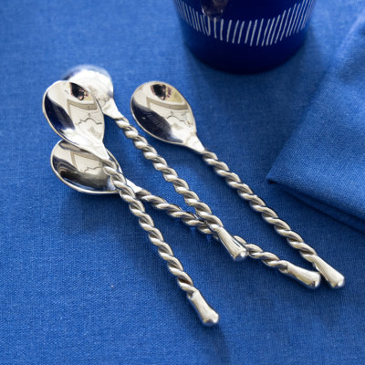 Silver Tear Mini Spoon