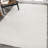 Arcie Solid Low-Pile Ivory Rug-931493173