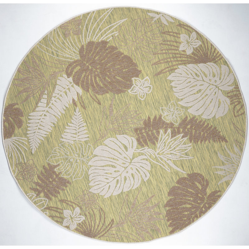 Tapis intérieur / extérieur Penwortham, Rond 6 pi 7 po