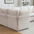 Hepworth 6 - Piece Corduroy Sectional Sofa-109010686