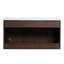 Meuble-lavabo à fixation flottante 36 po avec porte d'évier Design, 2 portes Design