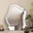 Makeup Vanity with Light mirror,4 drawers,1 chair