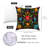 4 Pcs Colorful Wildflowers Pattern Decorative Pillow Covers