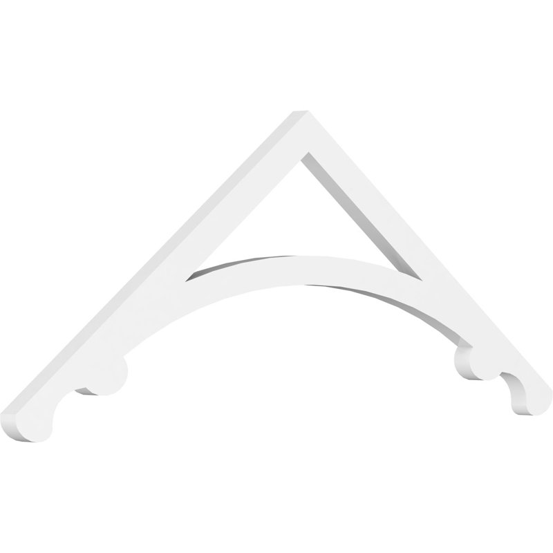 Pignon en PVC de qualité architecturale Legacy, H 13,5 po x l 36 po x P 1 po, 9 / 12