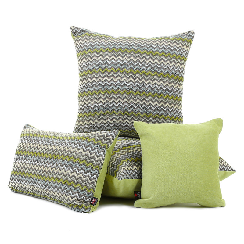 Amalia Chevron Square Cushion, Large